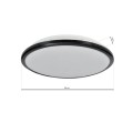 LAMPAMI - okrągły plafon łazienkowy led, lampa sufitowa ledowa, lampa sufitowa łazienkowa, lampa łazienkowa