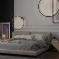 LAMPAMI - kinkiet łazienkowy nowoczesny, lampa łazienkowa czarna, czarna lampa łazienkowa, kinkiet do łazienki