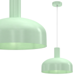 Miętowa lampa wisząca 1XE27 VISBY