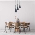 LAMPAMI - lampa nad stół, potrójna lampa wisząca, lampa wisząca szara