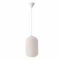 LAMPAMI - lampa glamour, lampa do sypialni, lampa nowoczesna wisząca biała