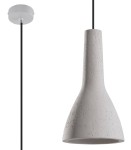 Betonowa lampa wisząca 132 cm 1xE27 EMPOLI