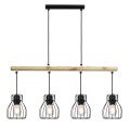 LAMPAMI - lampa loft sufitowa, czarna lampa sufitowa, żyrandol loftowy