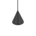 LAMPAMI - lampa nad wyspę, pojedyncza lampa wisząca, szara lampa wisząca, lampa do sypialni