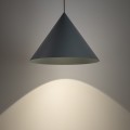 LAMPAMI - długa lampa wisząca metalowa, lampa do jadalni wisząca nowoczesna, nowoczesna lampa wisząca do salonu