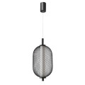 LAMPAMI - lampa ledowa czarna, czarna lampa wisząca, lampa wisząca czarna