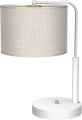 LAMPAMI - biała lampa stojąca, lampa stołowa do salonu, lampka nocna