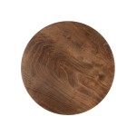 Lampa ścienna ledowa drewno 35 cm 3000K RING TIMBER LED L 