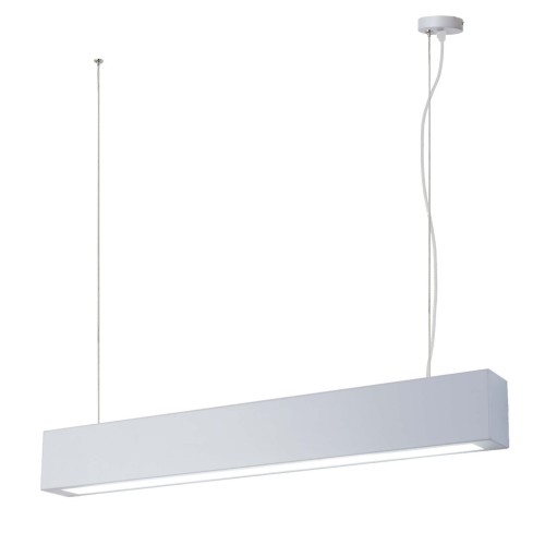 LAMPAMI - lampa sufitowa biała, biała lampa wisząca, lampa wisząca biała, lampa kuchenna, lampa skandynawska