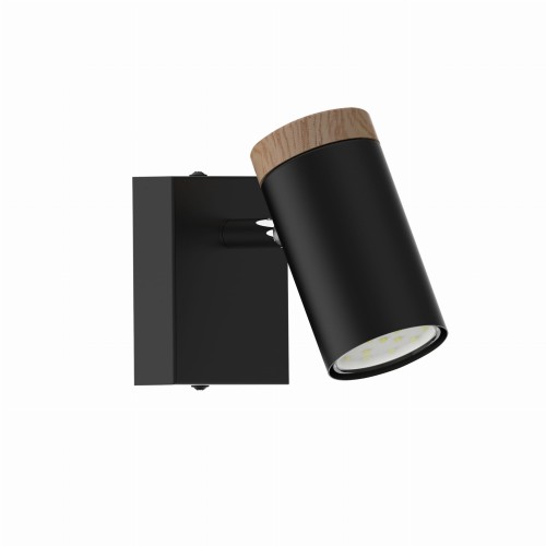 LAMPAMI - kinkiet industrialny, kinkiet na ścianę, czarny kinkiet nowoczesny