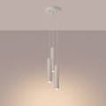 LAMPAMI - lampa nad stół, kaszmirowa lampa wisząca, lampa wisząca tuby kaszmirowe, lampa do sypialni