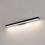  Kinkiet łazienkowy czarny 66,5 cm AQUA IP44 LED CCT 