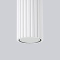 LAMPAMI - lampa sufitowa tuba, tuby sufitowe, biała lampa tuba, tuba sufitowa ryflowana