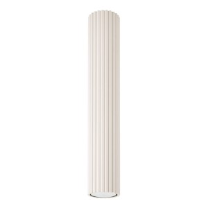 Tuba sufitowa kaszmirowa ryflowana 1xGU10 plafon KARBON 40 