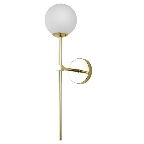 LAMPAMI - lampa ścienna, kinkiet do salonu, złoty kinkiet nowoczesny, kinkiet do sypialni, kinkiet łazienkowy