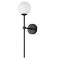 LAMPAMI - lampa łazienkowa, kinkiet do łazienki, czarny kinkiet nowoczesny, kinkiet do sypialni, kinkiet łazienkowy