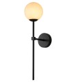 LAMPAMI - lampa łazienkowa, kinkiet do łazienki, czarny kinkiet nowoczesny, kinkiet do sypialni, kinkiet łazienkowy