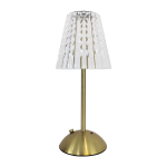Lampka nocna złota z kryształkami Elba 1,6W LED