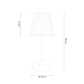 LAMPAMI - lampka nocna LED szkic