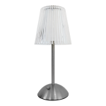 Lampka nocna srebrna z kryształkami Tacoma 1,6W LED 