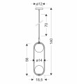 LAMPAMI - lampa do jadalni szkic