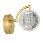 Kinkiet złoty ledowy Brillant LED CCT