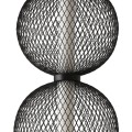 LAMPAMI - lampa wisząca ledowa do salonu, czarna lampa wisząca, lampa ledowa do sypialni