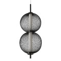 LAMPAMI - lampa wisząca ledowa, czarna lampa wisząca, lampa ledowa do salonu