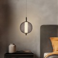LAMPAMI - lampa ledowa czarna, czarna lampa wisząca, lampa wisząca czarna