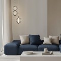 LAMPAMI - lampa ledowa czarna, czarna lampa wisząca, lampa wisząca czarna