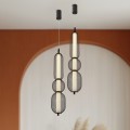 LAMPAMI - lampa ledowa czarna, czarna lampa wisząca, lampa wisząca czarna