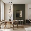 LAMPAMI - lampa ledowa czarna, czarna lampa wisząca, lampa wisząca czarna