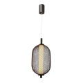 LAMPAMI - lampa ledowa czarna, czarna lampa wisząca, lampa wisząca czarna