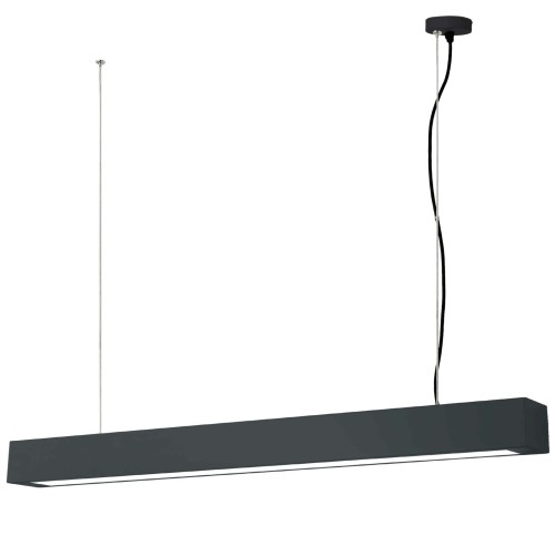 LAMPAMI - czarna lampa sufitowa, czarna lampa wisząca, lampa wisząca czarna, lampa kuchenna, lampa industrialna