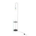 LAMPAMI - lampa stojąca do salonu, lampa podłogowa, czarna lampa stojąca nowoczesna