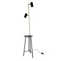 LAMPAMI - lampa stojąca do salonu, lampa podłogowa, czarna lampa stojąca nowoczesna