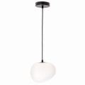 LAMPAMI - lampa wisząca nowoczesna, lampa kula wisząca, lampa do sypialni wisząca, klosze białe kule