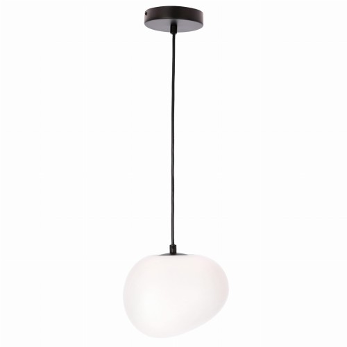 LAMPAMI - lampa wisząca nowoczesna, lampa kula wisząca, lampa do sypialni wisząca, klosze białe kule