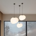 LAMPAMI - lampa wisząca nowoczesna, lampa kula wisząca, lampa do sypialni wisząca, klosze białe kule