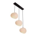 LAMPAMI - lampa sufitowa do salonu klosze białe kule, lampa sufitowa wisząca do salonu, lampa nad stół, lampa szklane kule