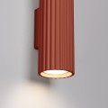 LAMPAMI - lampa ścienna tuba, kinkiet do salonu, ryflowany kinkiet nowoczesny, kinkiet do sypialni