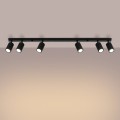 LAMPAMI - czarna lampa listwa sufitowa, lampa przysufitowa, lampa sufitowa do salonu, lampa kuchenna, lampa do garderoby