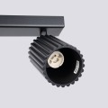 LAMPAMI - czarna lampa listwa sufitowa, lampa przysufitowa, lampa sufitowa do salonu, lampa kuchenna, lampa do garderoby