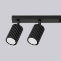 LAMPAMI - czarna lampa listwa sufitowa, lampa przysufitowa, lampa sufitowa do salonu, lampa kuchenna, lampa do garderoby