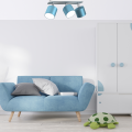 LAMPAMI - lampa dla chłopca, lampa do pokoju dziecięcego, lampa dziecięca, lampa sufitowa do pokoju dziecka