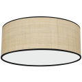 LAMPAMI - lampa sufitowa plafon, lampa boho, lampa sufitowa z rattanem