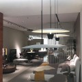 LAMPAMI - czarna lampa ledowa, lampa sufitowa wisząca, lampa nad stół, czarna lampa ledowa nowoczesna