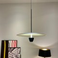 LAMPAMI - czarna lampa ledowa, lampa sufitowa wisząca, lampa nad stół, czarna lampa ledowa nowoczesna