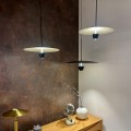 LAMPAMI - czarna lampa ledowa, lampa sufitowa wisząca, lampa nad stół, czarna lampa ledowa nowoczesna