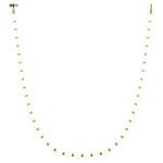 Złota lampa sufitowa wisząca 400 cm DORADO ROPE LED CCT